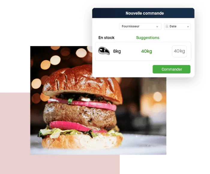 Suggestions de commandes fournisseurs dans Yokitup