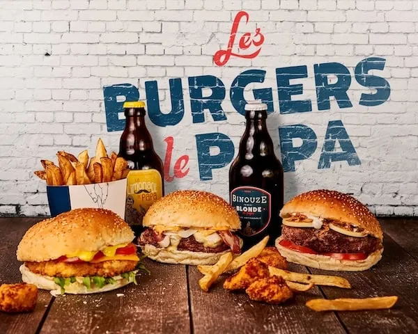 Les Burgers de Papa restaurant