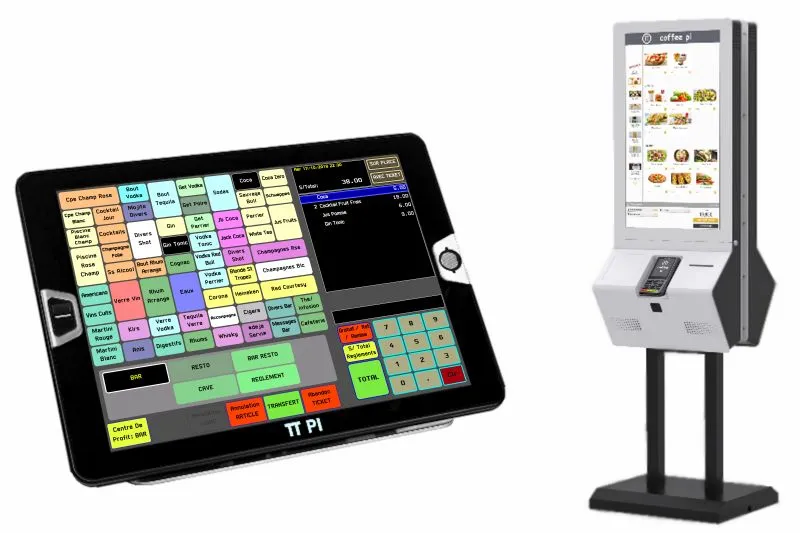 Caisse tactile et borne de commande PI Electronique